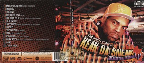 Keak Da Sneak The Tonite Show With Keak Da Sneak Sneakacydal Returns Cd Rap Music Guide