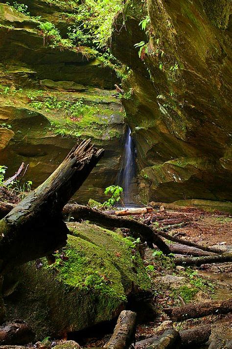 Hemlock Cliffs Falls Indiana Indiana Hoosier National For Flickr