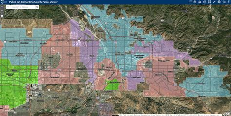 San Bernardino County Parcel Map Gsa