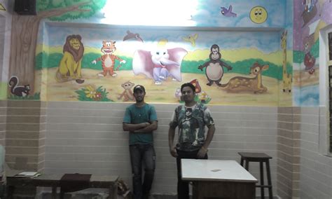 Classroom Kids School Wall Painting Colaba Dadar Parabhadevi Mumbai
