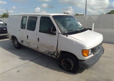 Bidding Ended On 1ftre14wx4hb53831 Salvage Ford Econoline Cargo Van At Rosharon Tx On June 17