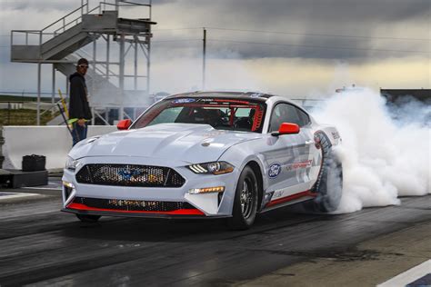 All Electric Ford Mustang Cobra Jet 1400 Blazes An 827s Quarter Mile
