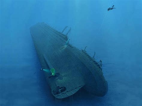 The Wreck Of The Britannic Titanics Sister Ship One Of The Biggest