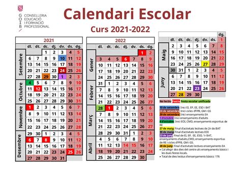 Calendario Escolar 2022 2023 Catalunya Musica Imagesee