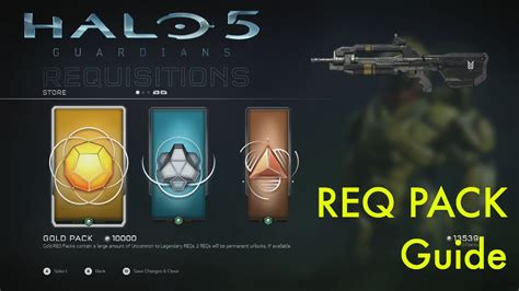 Halo 5 Guardians Req Pack Guide How To Properly Unlock Things Youtube