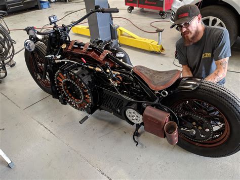 This one of a kind diesel powered motorcycle from Diesel Brothers ...