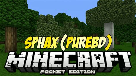 Sphax Purebd In Mcpe Chrisplayer Youtube