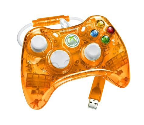 Rock Candy Xbox 360 Controller Orange Video Games