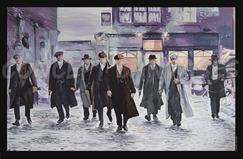Peaky Blinders ‘take A Little Walk A3 Print Concept Canvases