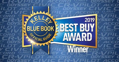 Blue certified* 139 point inspection* transferable warranty* vehicle history* warranty deductible: Honda Dominates 2019 Kelley Blue Book Best Buy Awards ...