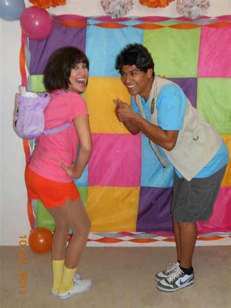 Dora And Diego Awesome Costumes Right And Awesome Friends Too