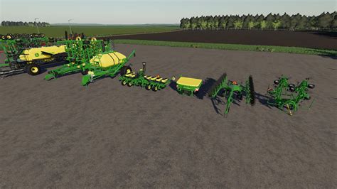 John Deere N560f Pack V10 Fs19 Farming Simulator 19 Mod