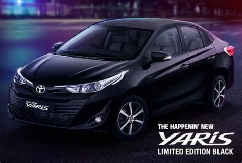 Toyota Yaris Black Edition Teased Looks Sportier Than Standard Model