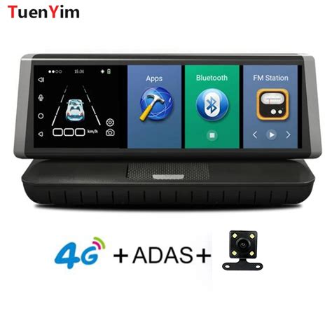 4g Adas Car Dvr Gps Navigation 8 Android 51 Wifi Connect 1080p Video
