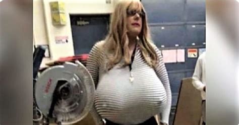 canadian teacher ditches giant fake boobs in return to classroom · american wire news