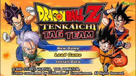 Play as super hero or ultra villain in dragon ball z: PSP Games On Android  Dragon Ball Z  2016 - YouTube