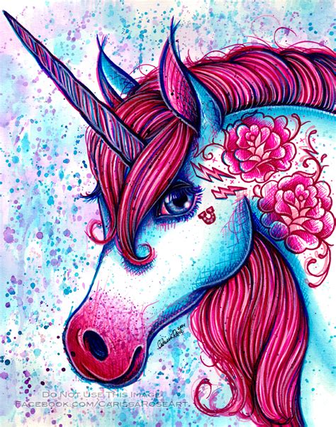 Unicorn By Misscarissarose On Deviantart