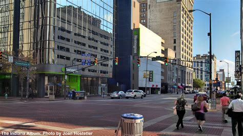 Indianapolis Then And Now Southeast Corner Of Pennsylvania And Market