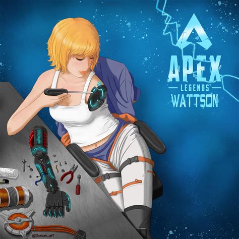 Wattson Apex Fanart Anime