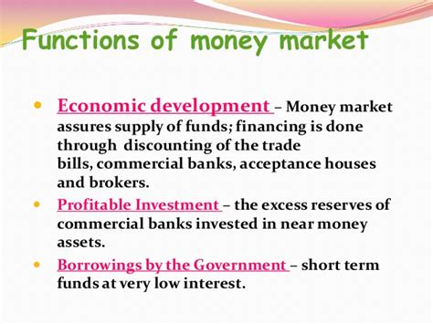 This is one of the main functions of the rbi. Money market instruments