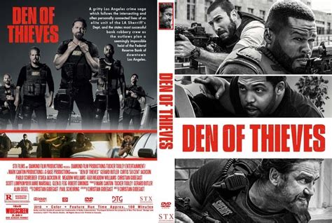 Den Of Thieves 2018 Dvd Custom Cover Dvd Cover Design Custom Dvd