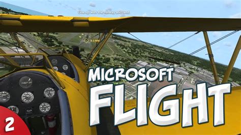 Lets Play Microsoft Flight Biplane Youtube