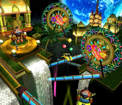 Wii Sonic Colors Tropical Resort World Map The Models Resource