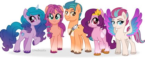 G5 Main Ponies By Limedazzle On Deviantart
