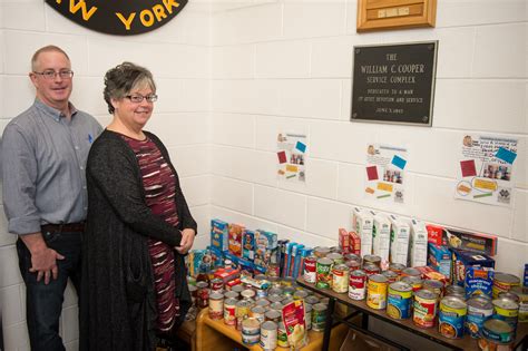 Students Lead Campus Wide Efforts To Restock Suny Canton Food Pantry