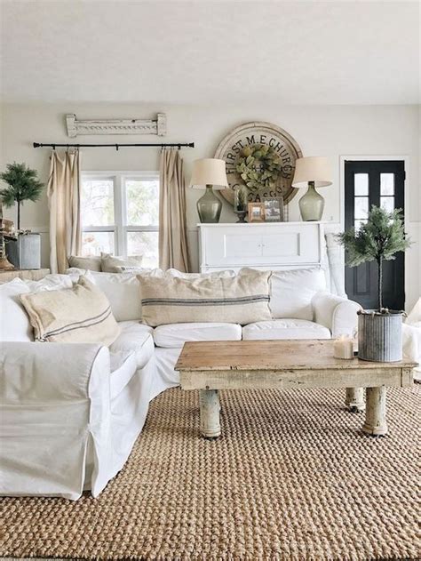 50 2019 Best Farmhouse Living Room Sofa Design Ideas And Decor