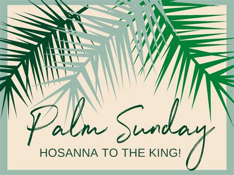 Celebrate Palm Sunday With Crosspoint Church Online