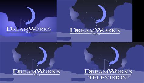 Sala Champú Servidor Dreamworks Tv Logo Atraer Estándar Escalera