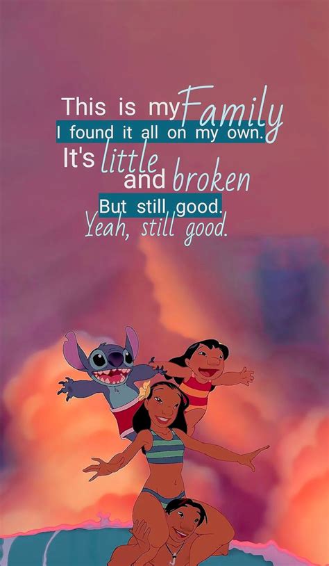 Lilo And Stitch Quote Stitch Quote Lilo And Stitch Quotes Lilo And