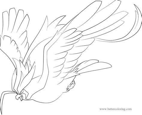 Dolphin and mermaid coloring pages. Mega Bird Pokemon Coloring Pages - Free Printable Coloring ...