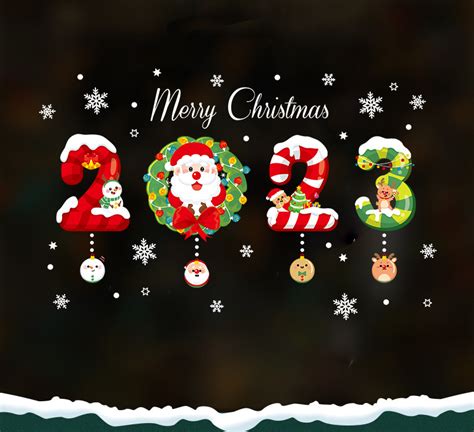 Decal Noel 2023-1 ⋆ Decal Dán Kính Noel Giá Rẻ