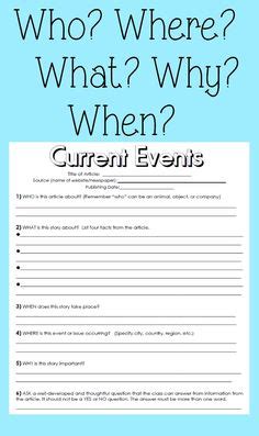 blank newspaper template  kids printable pinterest