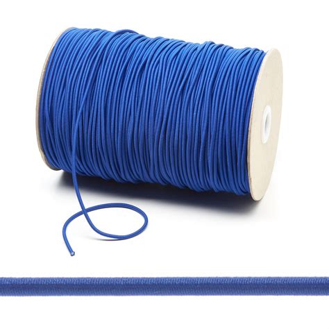 2mm Royal Blue Thin Fine Round Elastic Cord Kalsi Cords Uk Made
