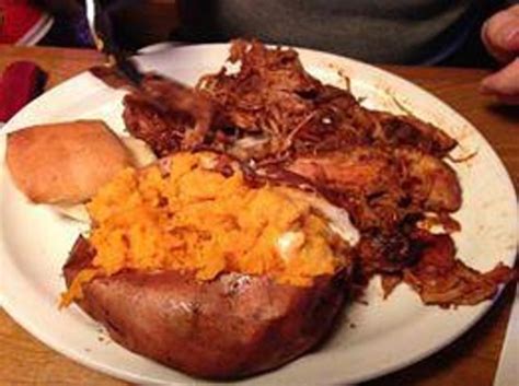 Pulled Pork With Baked Sweet Potato Picture Of Texas