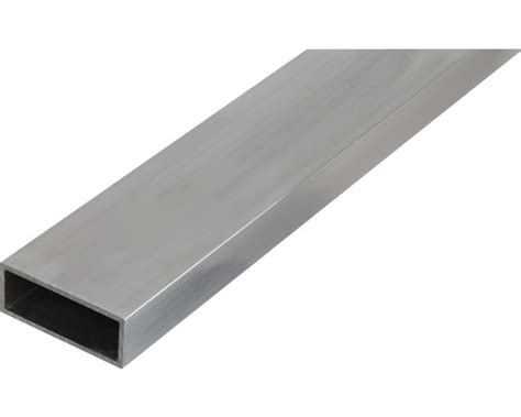 Haute résistance à la corrosion. Tube rectangulaire en aluminium 50x20x2 mm, 2 m - HORNBACH ...