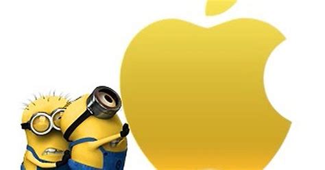 Minions Pushing The Apple Logo Mac A Book Pinterest Logos The O