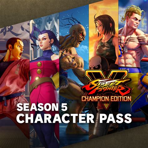 Street Fighter V Season 5 Character Pass Add On