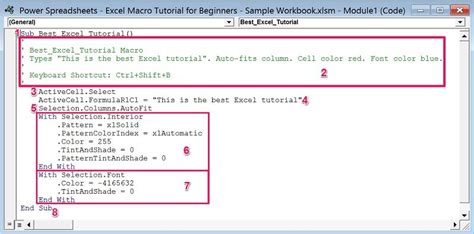 Excel Macro Tutorial For Beginners Create Macros In Easy Steps