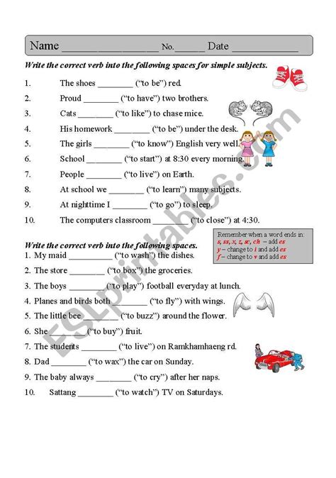 Subjects and verbs need to agree! Inspired Image of Subject Verb Agreement Quiz With Answer ...