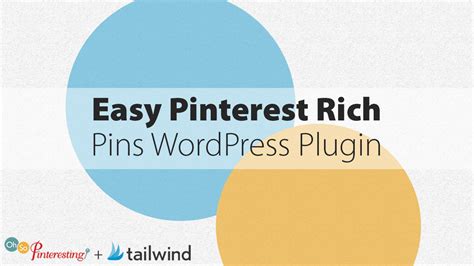 Easy Pinterest Rich Pins Wordpress Plugin Osp Episode 043