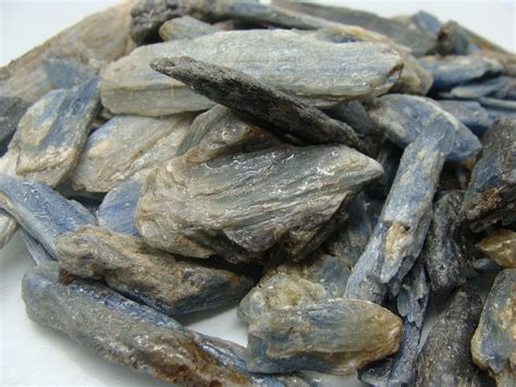 Kyanite Blue Blades Rock Rough For Tumbling Polishing