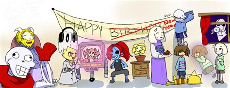 Undertale Happy New Year By Aremialtaria San On Deviantart