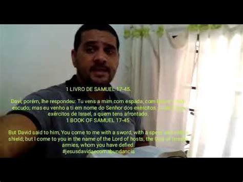 Como baixar vídeo do youtube? 1 LIVRO DE SAMUEL 17-45 - YouTube