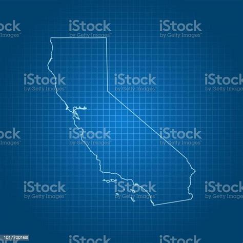 California Karte Stock Vektor Art Und Mehr Bilder Von Illustration