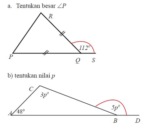 Contoh Soal Dan Jawaban Matematika Tentang Segitiga Kelas 7 Smp