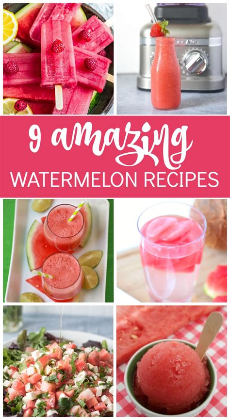 Amazing Watermelon Recipes For Summer